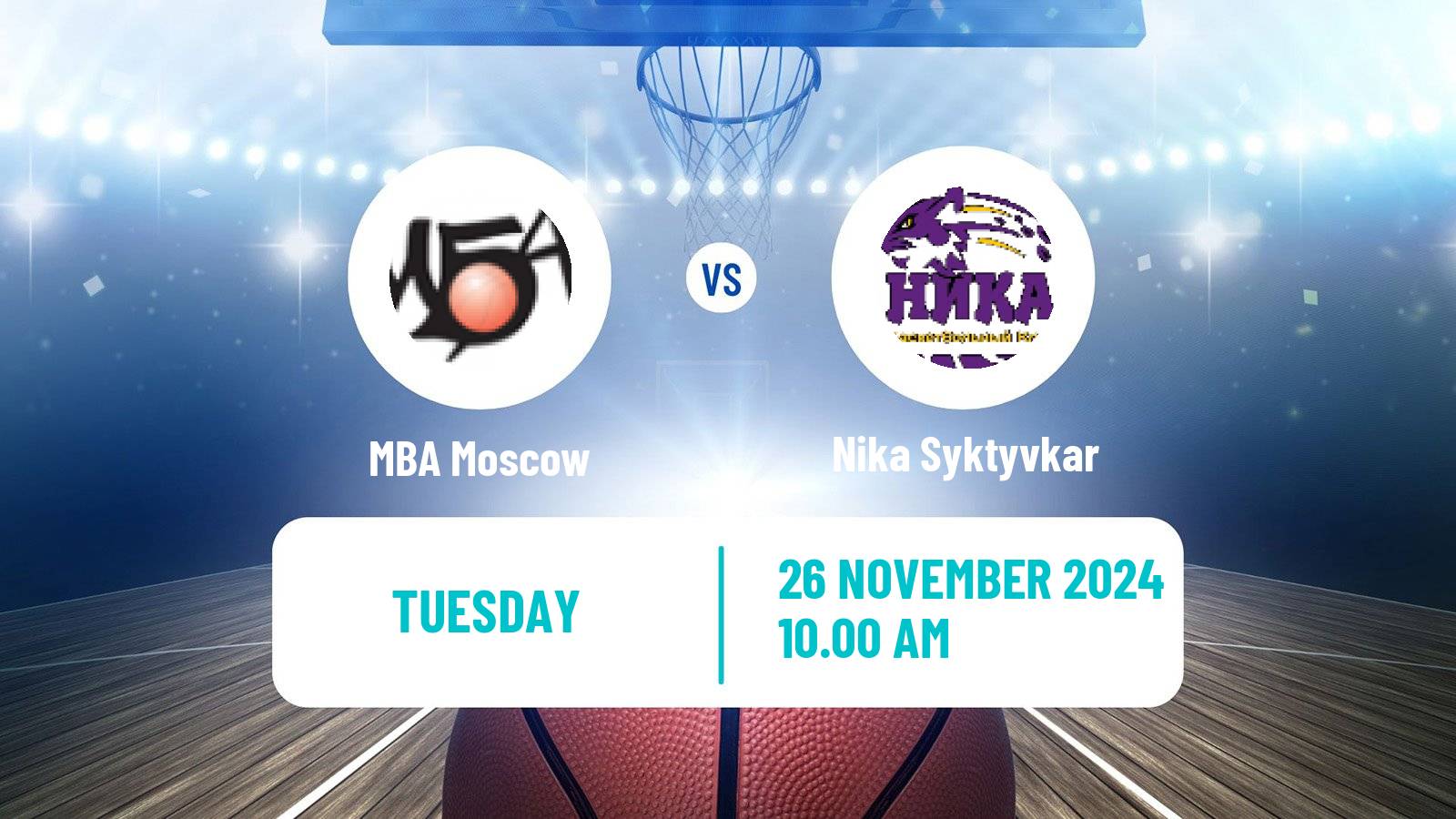 Basketball Russian Premier League Basketball Women MBA Moscow - Nika Syktyvkar