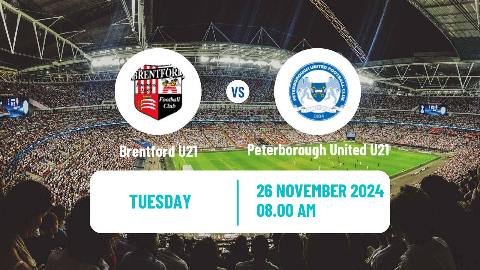 Soccer English Professional Development League Brentford U21 - Peterborough United U21