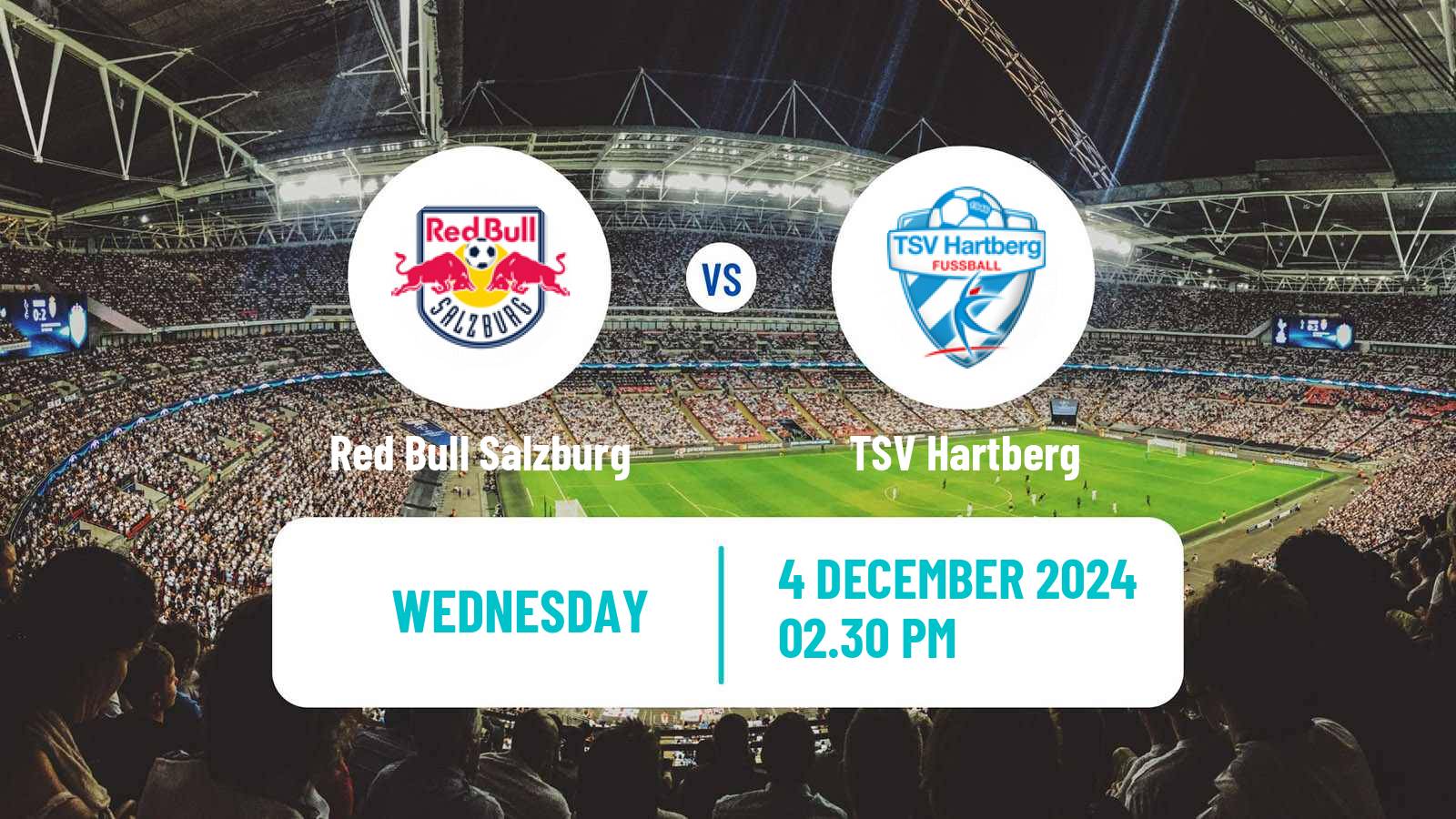 Soccer Austrian Bundesliga Red Bull Salzburg - Hartberg