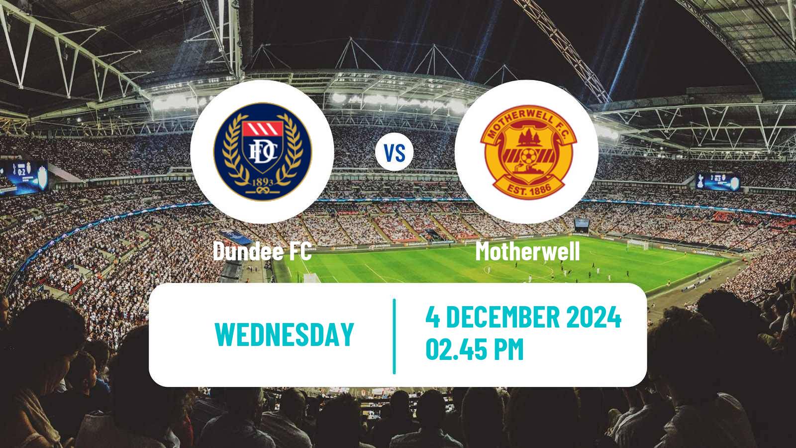 Soccer Scottish Premier League Dundee - Motherwell