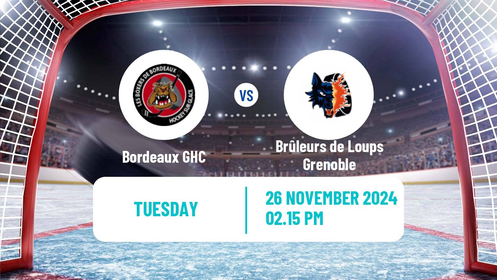 Hockey French Hockey Cup Bordeaux - Brûleurs de Loups Grenoble