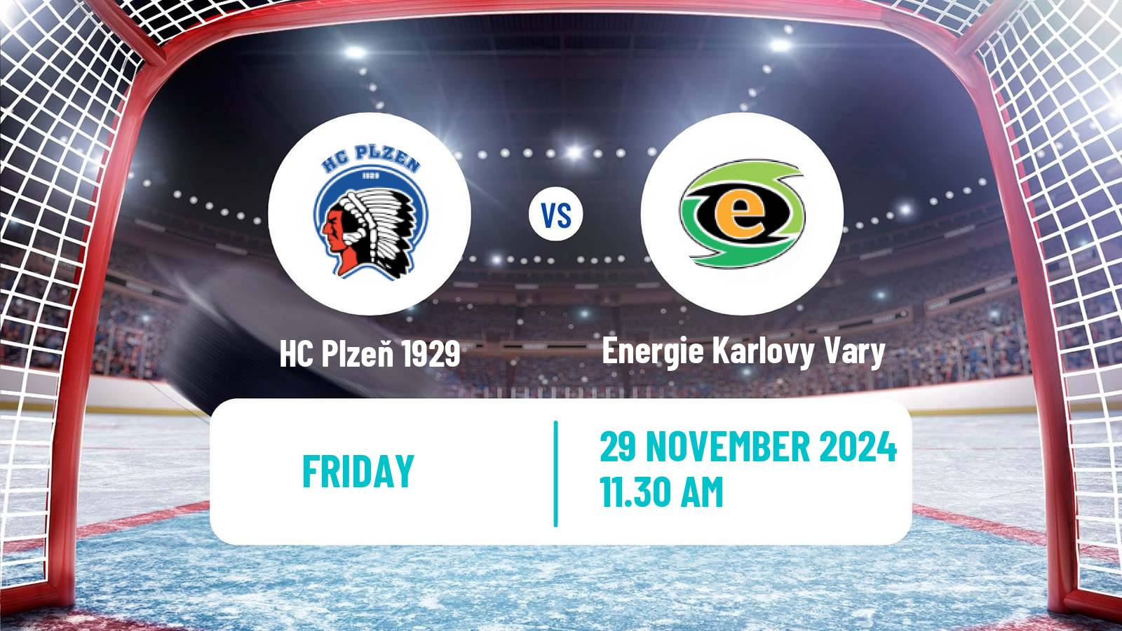 Hockey Czech Extraliga HC Plzeň 1929 - Energie Karlovy Vary