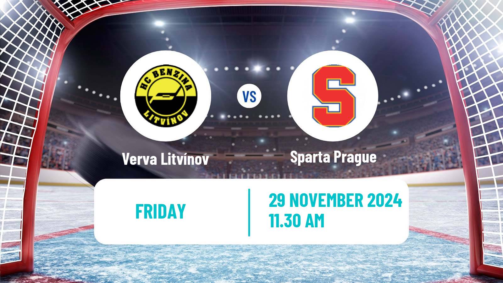 Hockey Czech Extraliga Verva Litvínov - Sparta Prague