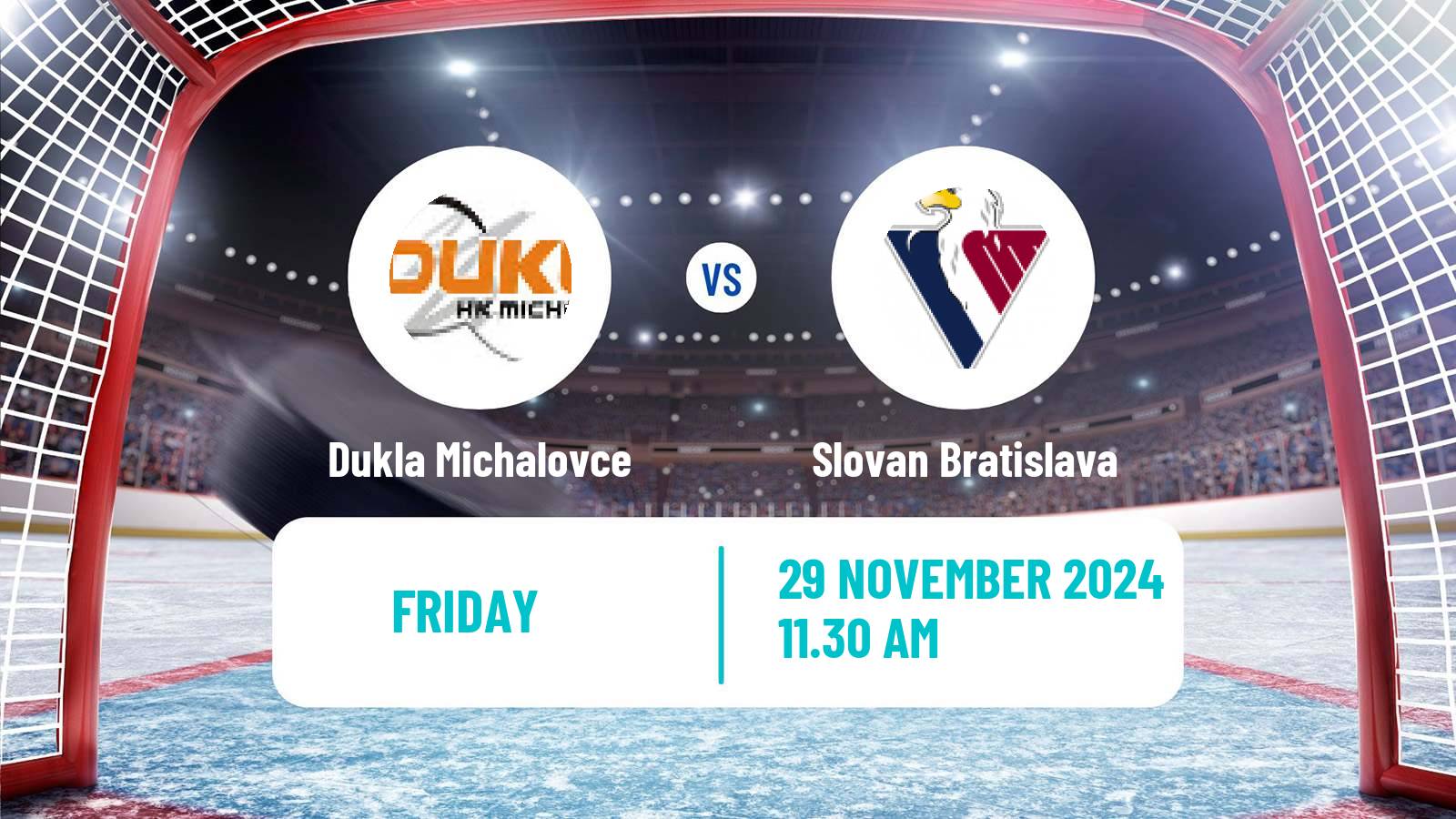 Hockey Slovak Extraliga Dukla Michalovce - Slovan Bratislava