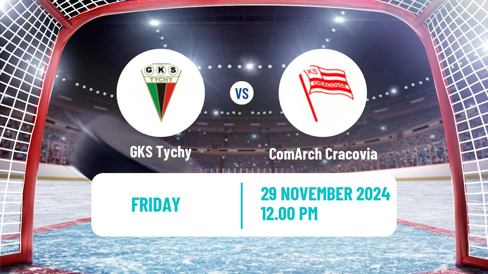 Hockey Polska Liga Hokejowa GKS Tychy - ComArch Cracovia