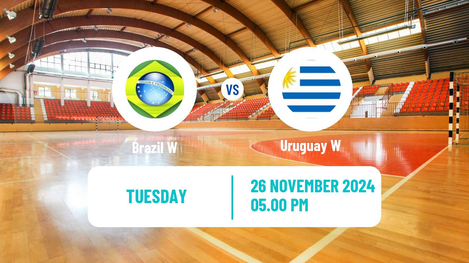 Handball South and Central American Championship Handball Women Brazil W - Uruguay W