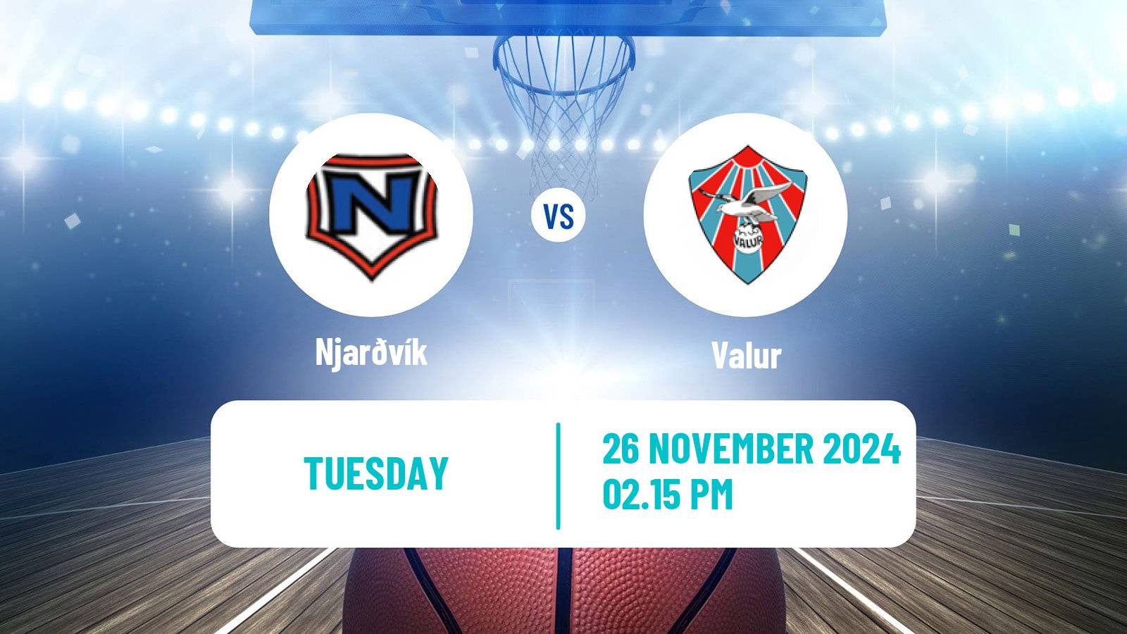 Basketball Icelandic Premier League Basketball Women Njarðvík - Valur