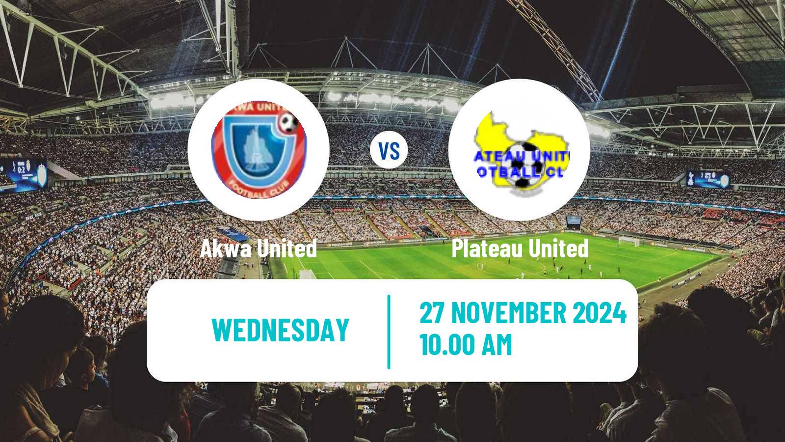 Soccer Nigerian Premier League Akwa United - Plateau United