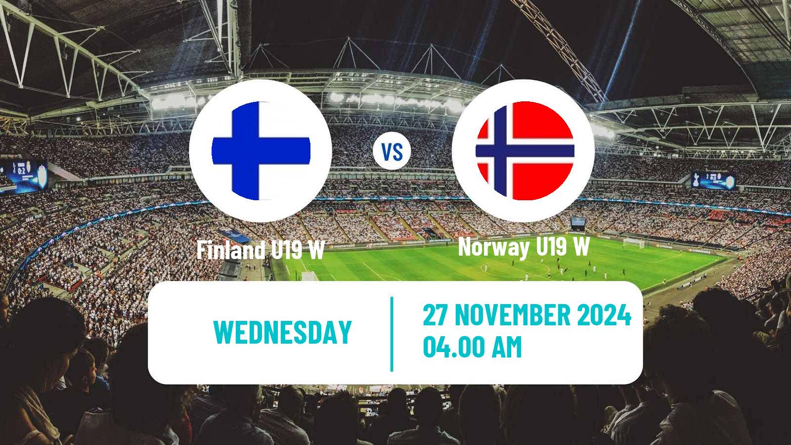 Soccer UEFA Euro U19 Women Finland U19 W - Norway U19 W