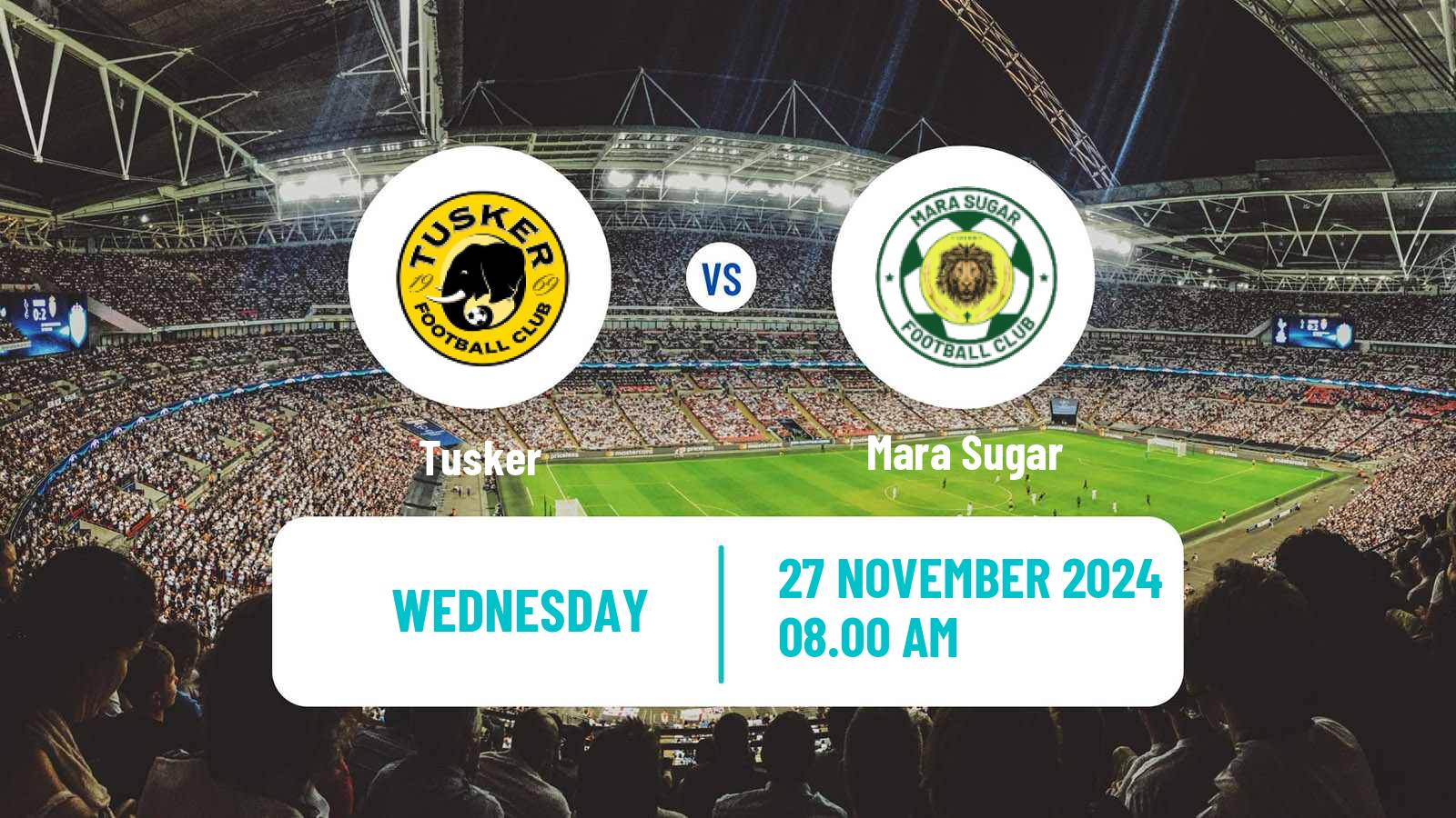 Soccer Kenyan Premier League Tusker - Mara Sugar