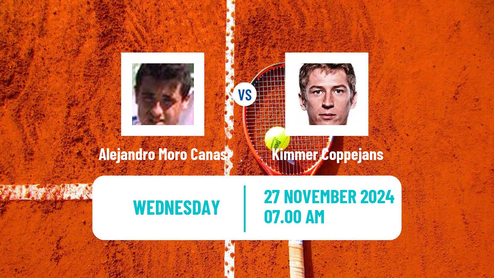 Tennis Maia Challenger Men Alejandro Moro Canas - Kimmer Coppejans