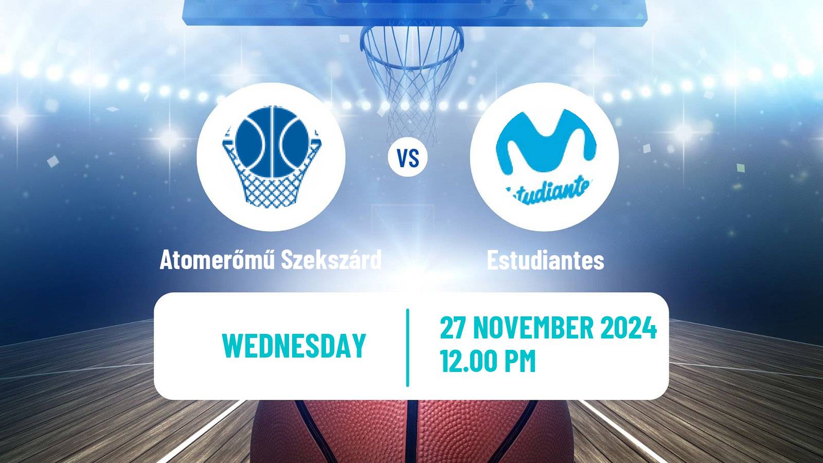 Basketball Eurocup Women Atomerőmű Szekszárd - Estudiantes