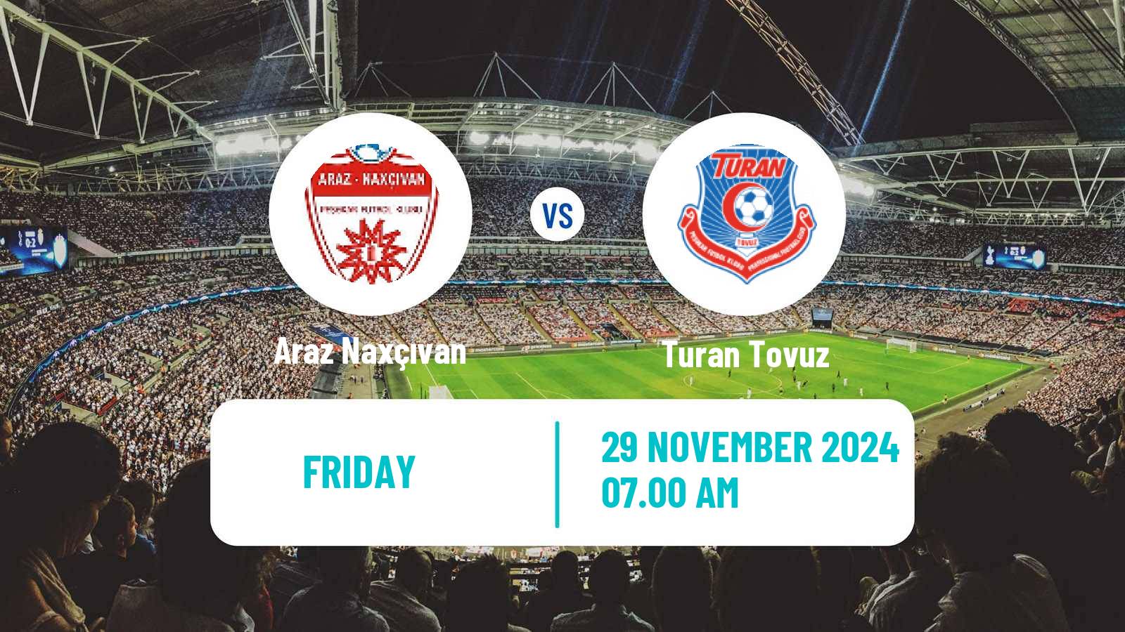 Soccer Azerbaijan Premier League Araz Naxçıvan - Turan Tovuz