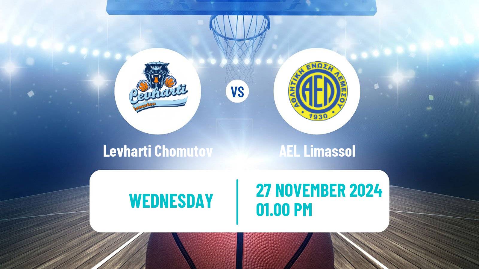 Basketball Eurocup Women Levharti Chomutov - AEL Limassol