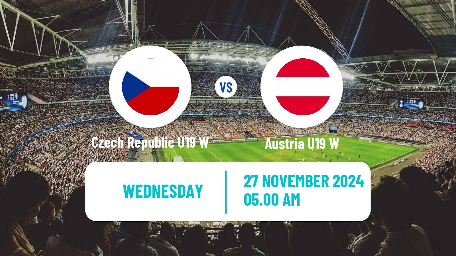 Soccer UEFA Euro U19 Women Czech Republic U19 W - Austria U19 W