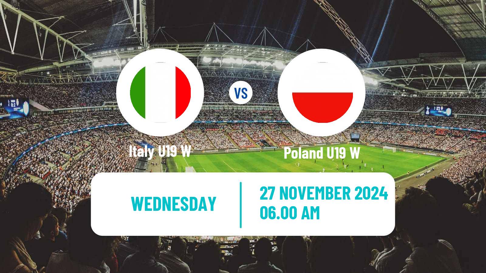 Soccer UEFA Euro U19 Women Italy U19 W - Poland U19 W