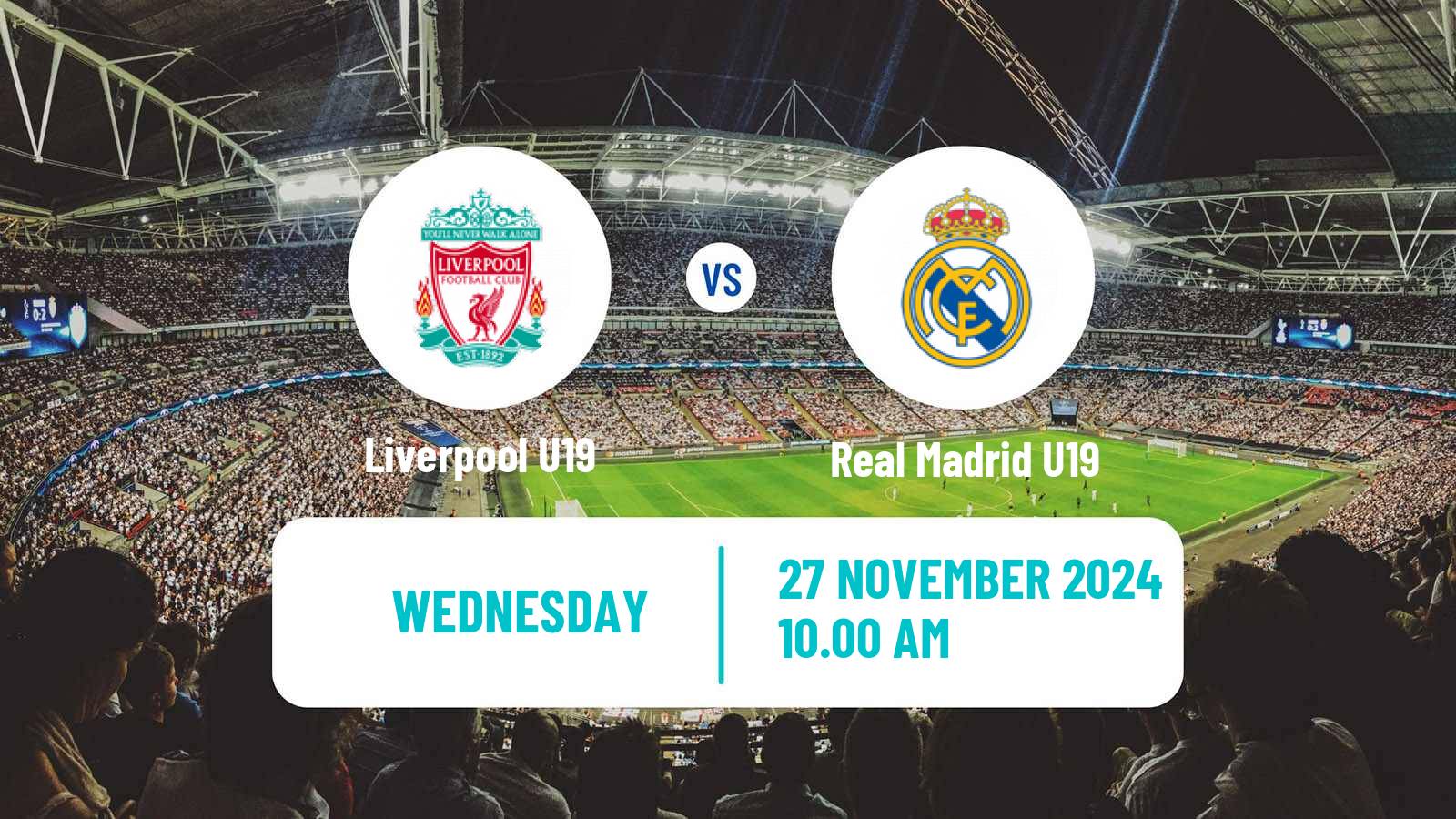 Soccer UEFA Youth League Liverpool U19 - Real Madrid U19