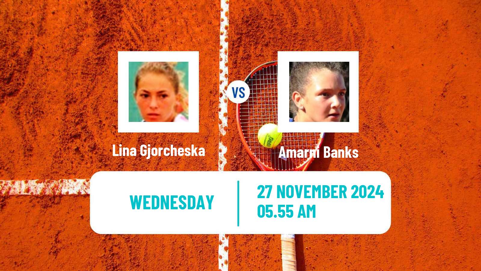 Tennis ITF W50 Selva Gardena Women Lina Gjorcheska - Amarni Banks