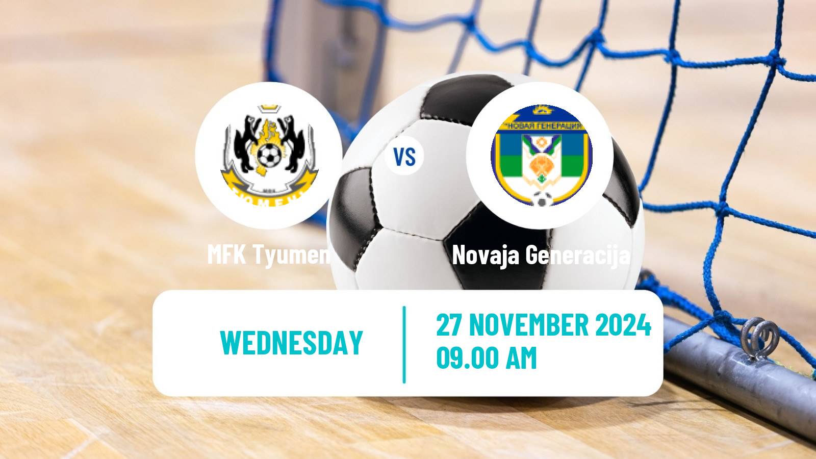 Futsal Russian Super Liga Futsal MFK Tyumen - Novaja Generacija