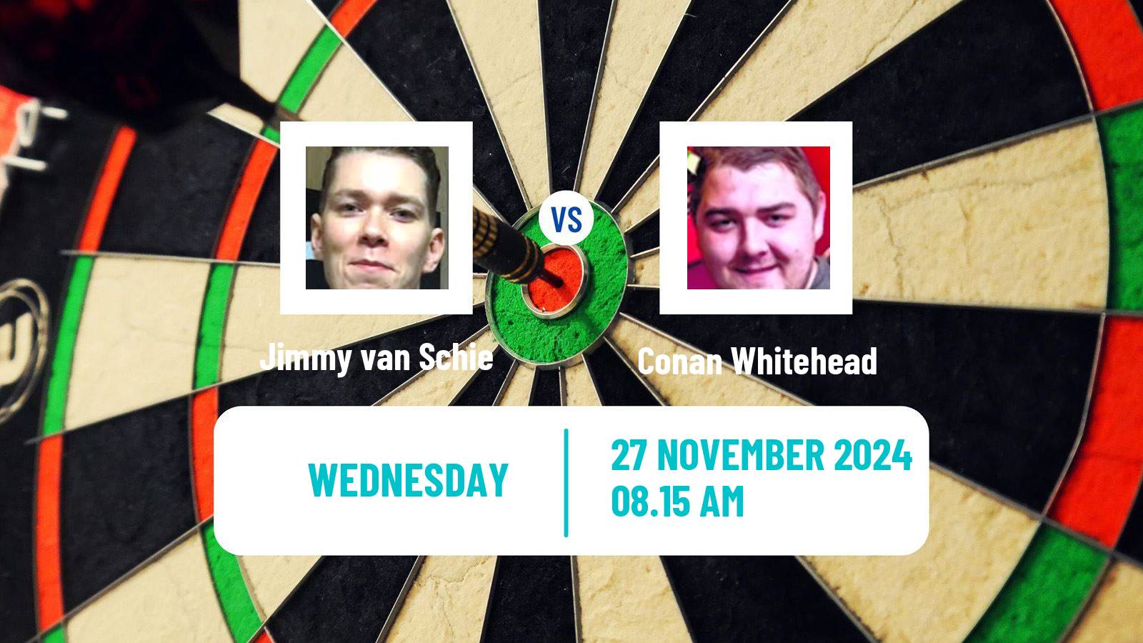 Darts Modus Super Series Jimmy van Schie - Conan Whitehead