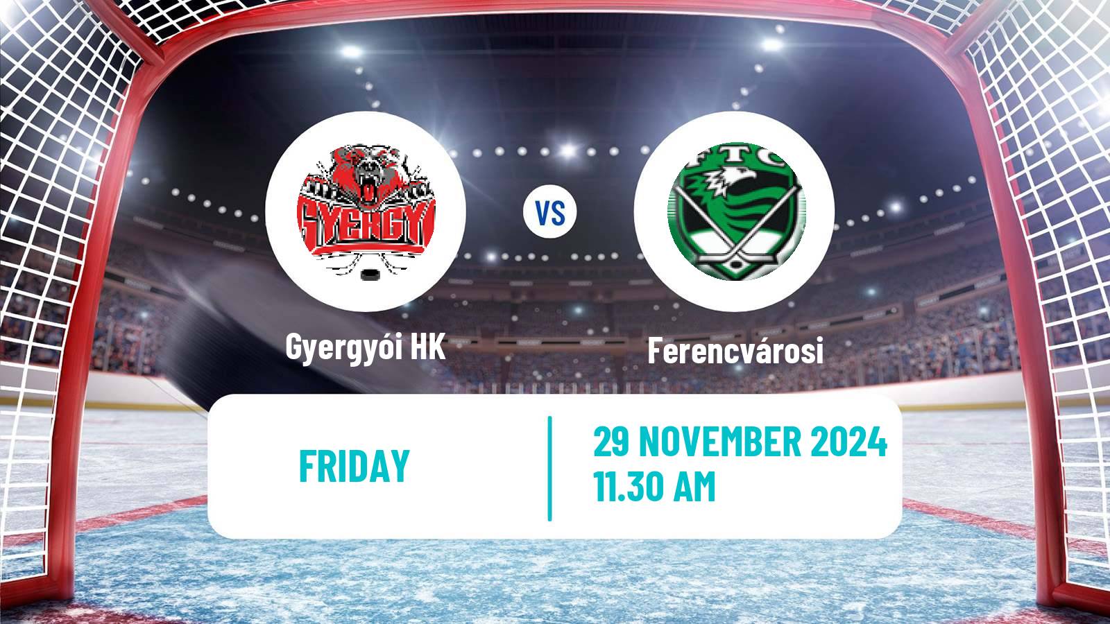 Hockey Hungarian Erste Liga Hockey Gyergyói - Ferencvárosi