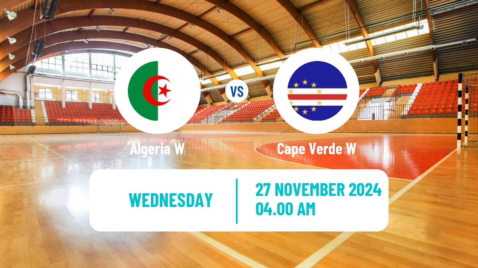 Handball African Championship Handball Women Algeria W - Cape Verde W