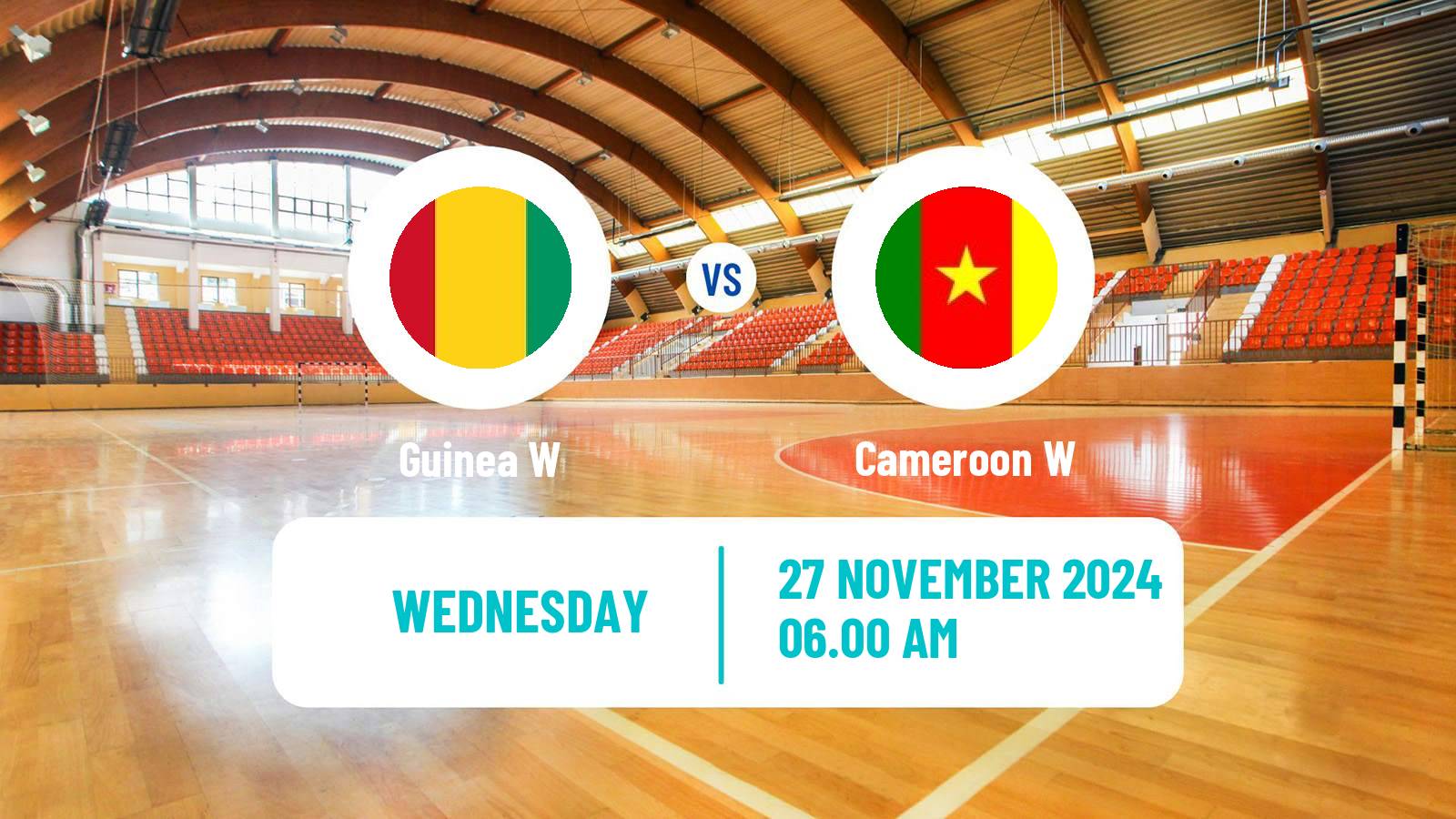 Handball African Championship Handball Women Guinea W - Cameroon W