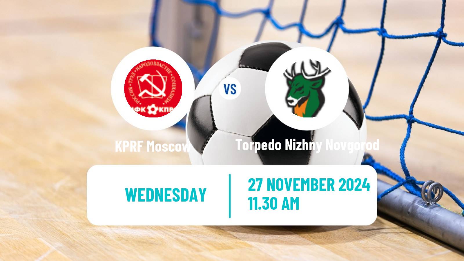 Futsal Russian Super Liga Futsal KPRF - Torpedo Nizhny Novgorod