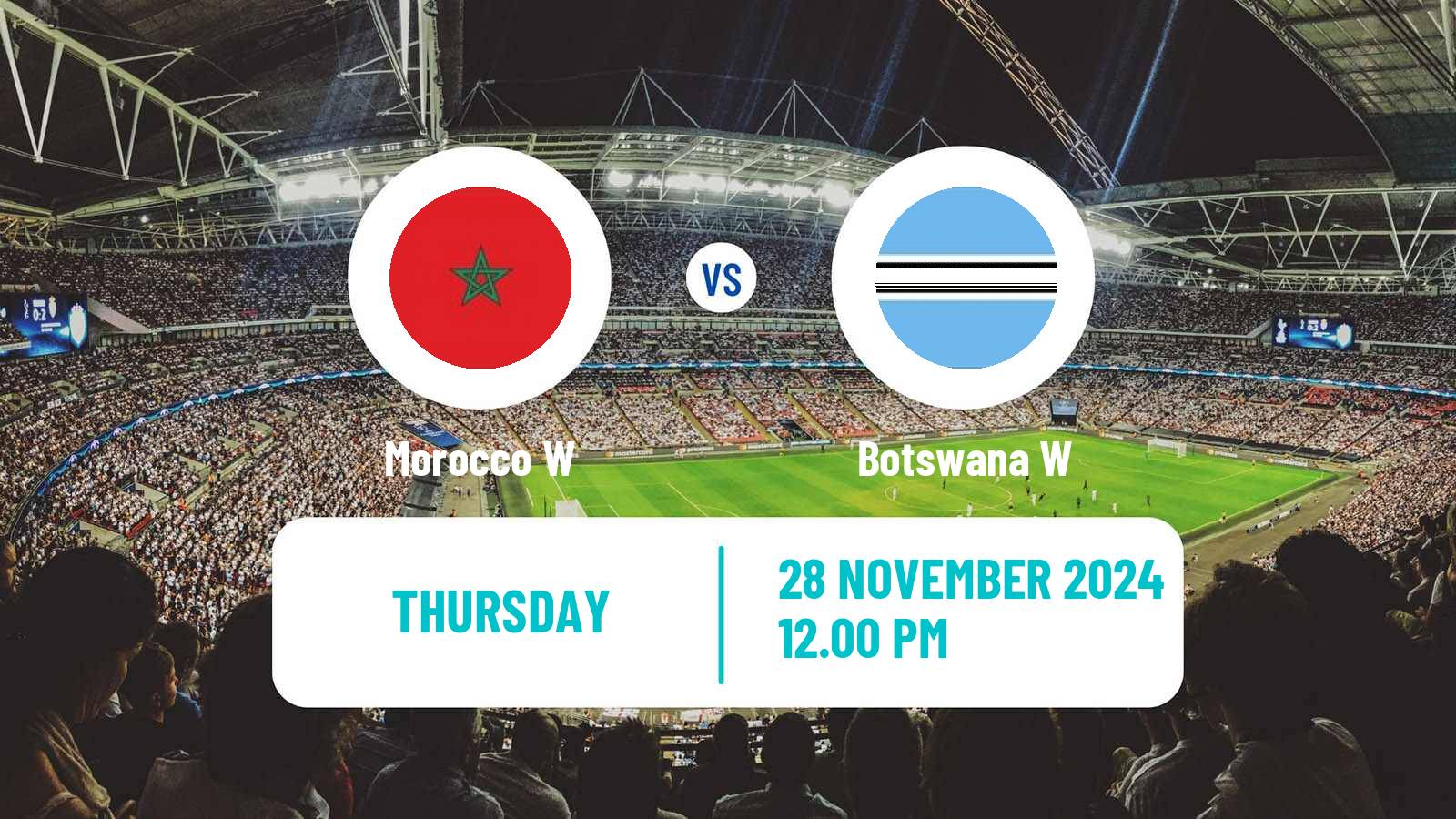 Soccer Friendly International Women Morocco W - Botswana W