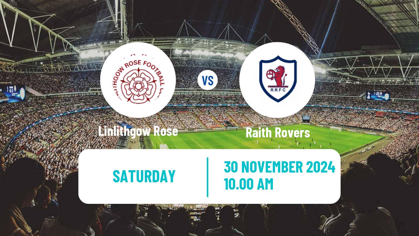 Soccer Scottish Cup Linlithgow Rose - Raith Rovers