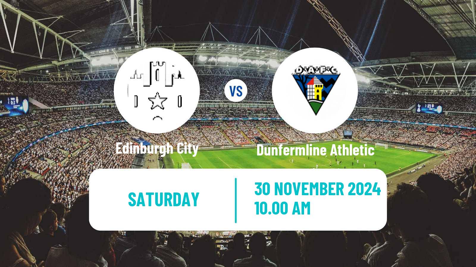 Soccer Scottish Cup Edinburgh City - Dunfermline Athletic