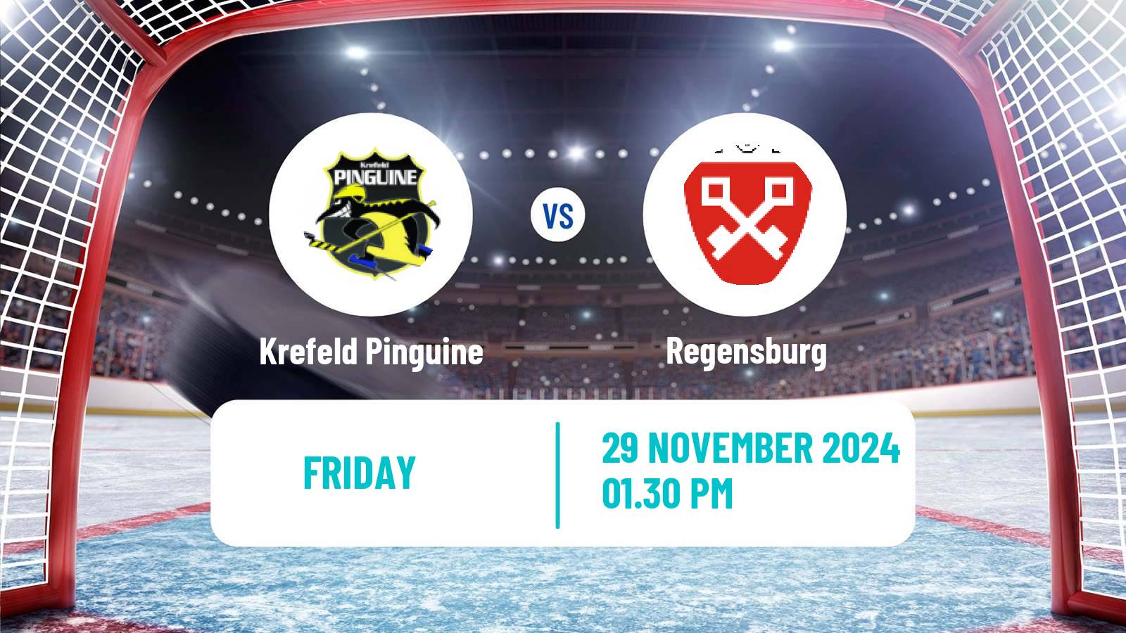 Hockey German DEL2 Krefeld Pinguine - Regensburg