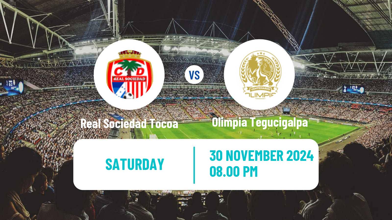 Soccer Honduras Liga Nacional Real Sociedad Tocoa - Olimpia Tegucigalpa