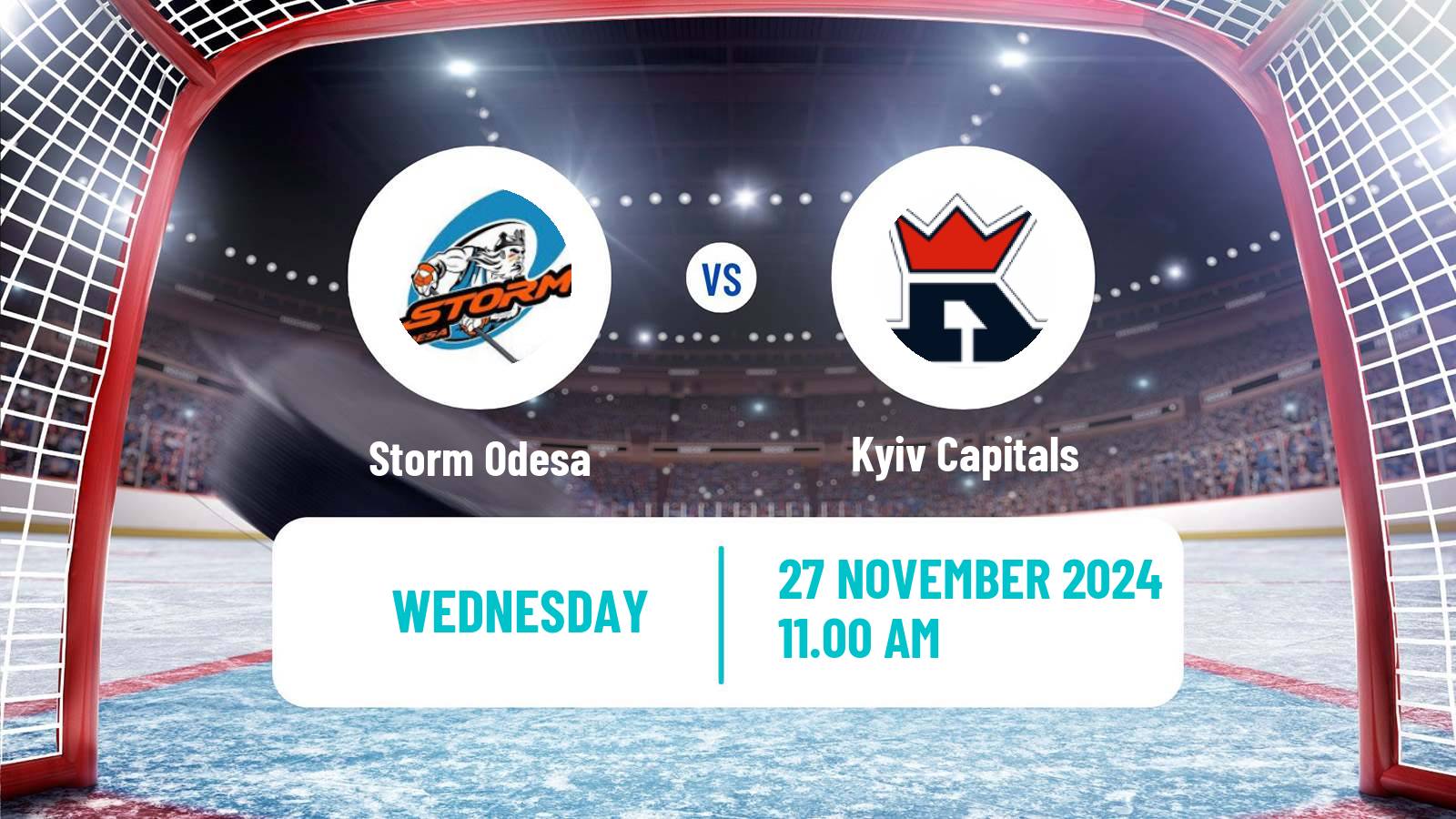 Hockey Ukrainian UHL Storm Odesa - Kyiv Capitals