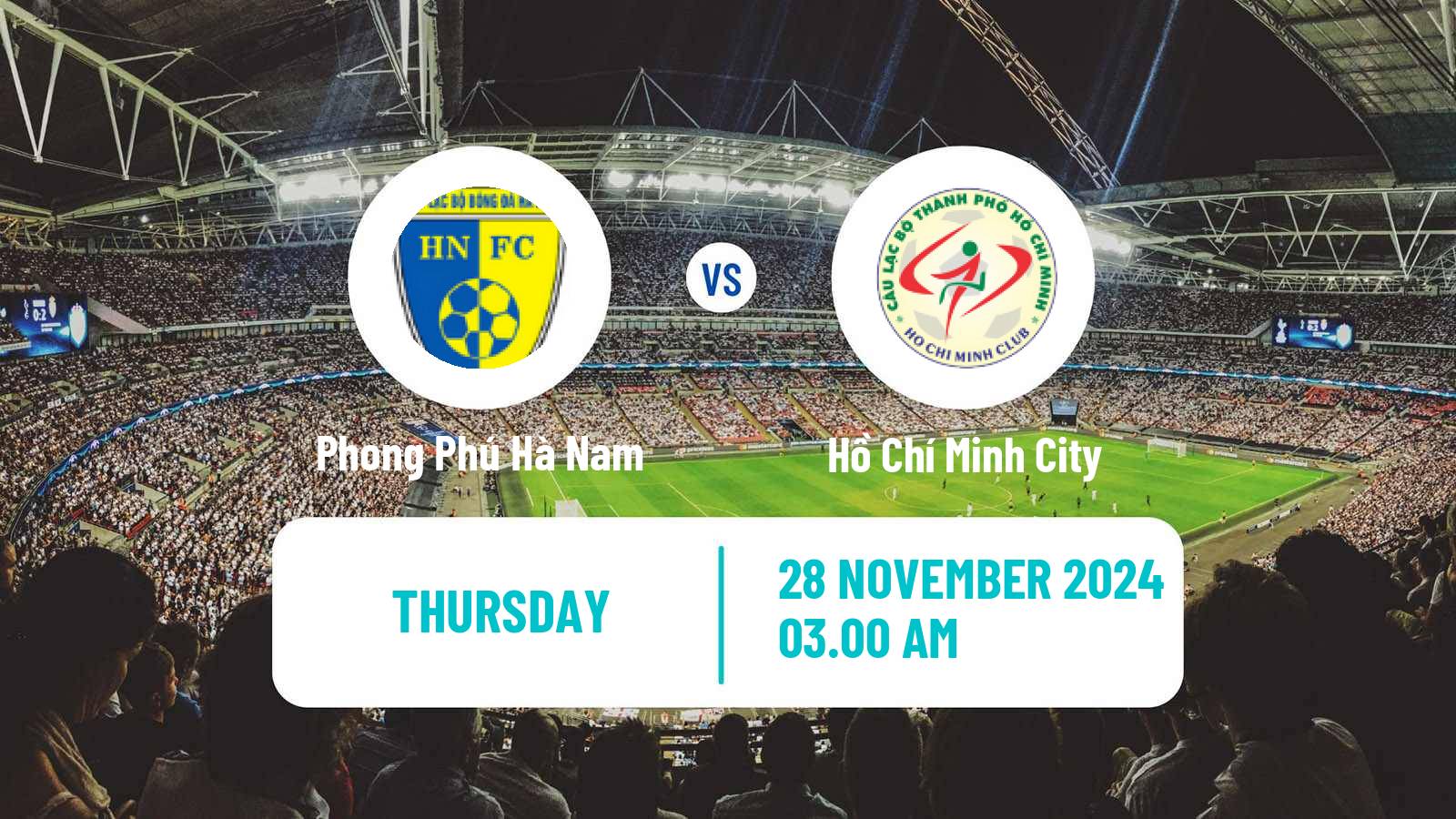 Soccer Vietnamese Cup Women Phong Phú Hà Nam - Hồ Chí Minh City