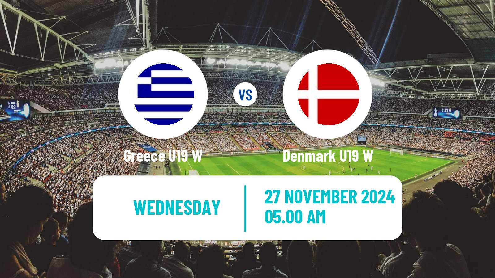 Soccer UEFA Euro U19 Women Greece U19 W - Denmark U19 W