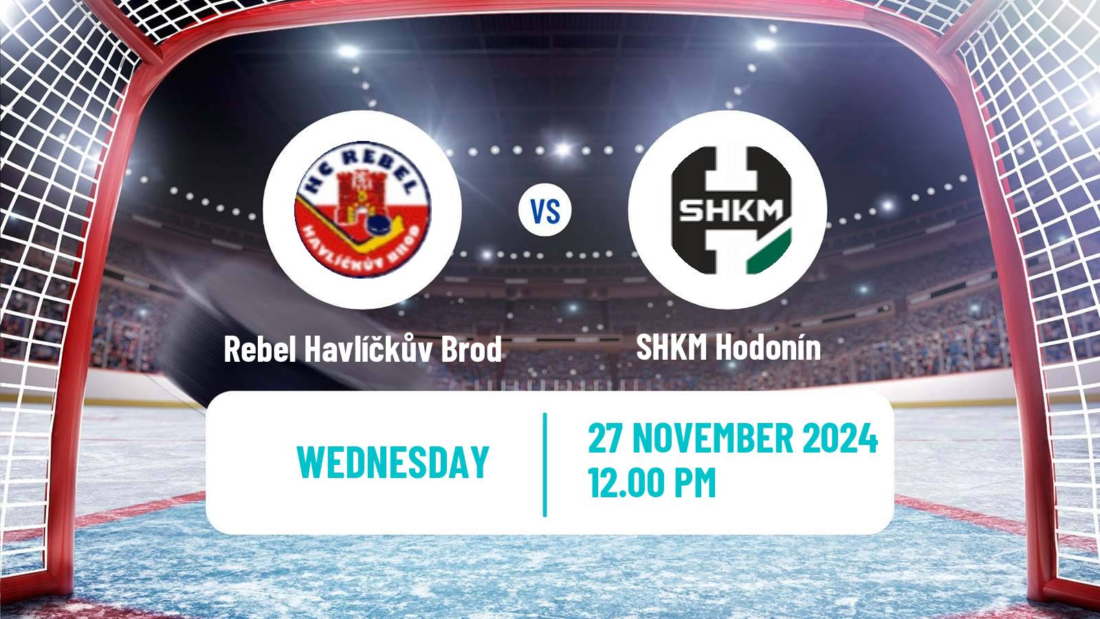 Hockey Czech 2 Liga Hockey East Rebel Havlíčkův Brod - SHKM Hodonín