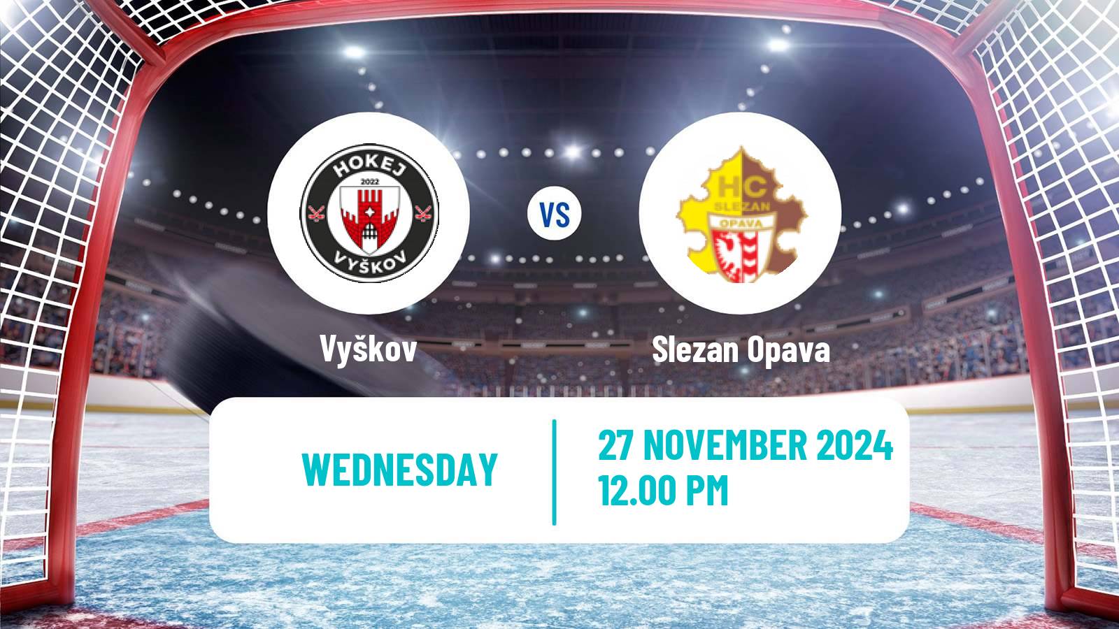 Hockey Czech 2 Liga Hockey East Vyškov - Slezan Opava