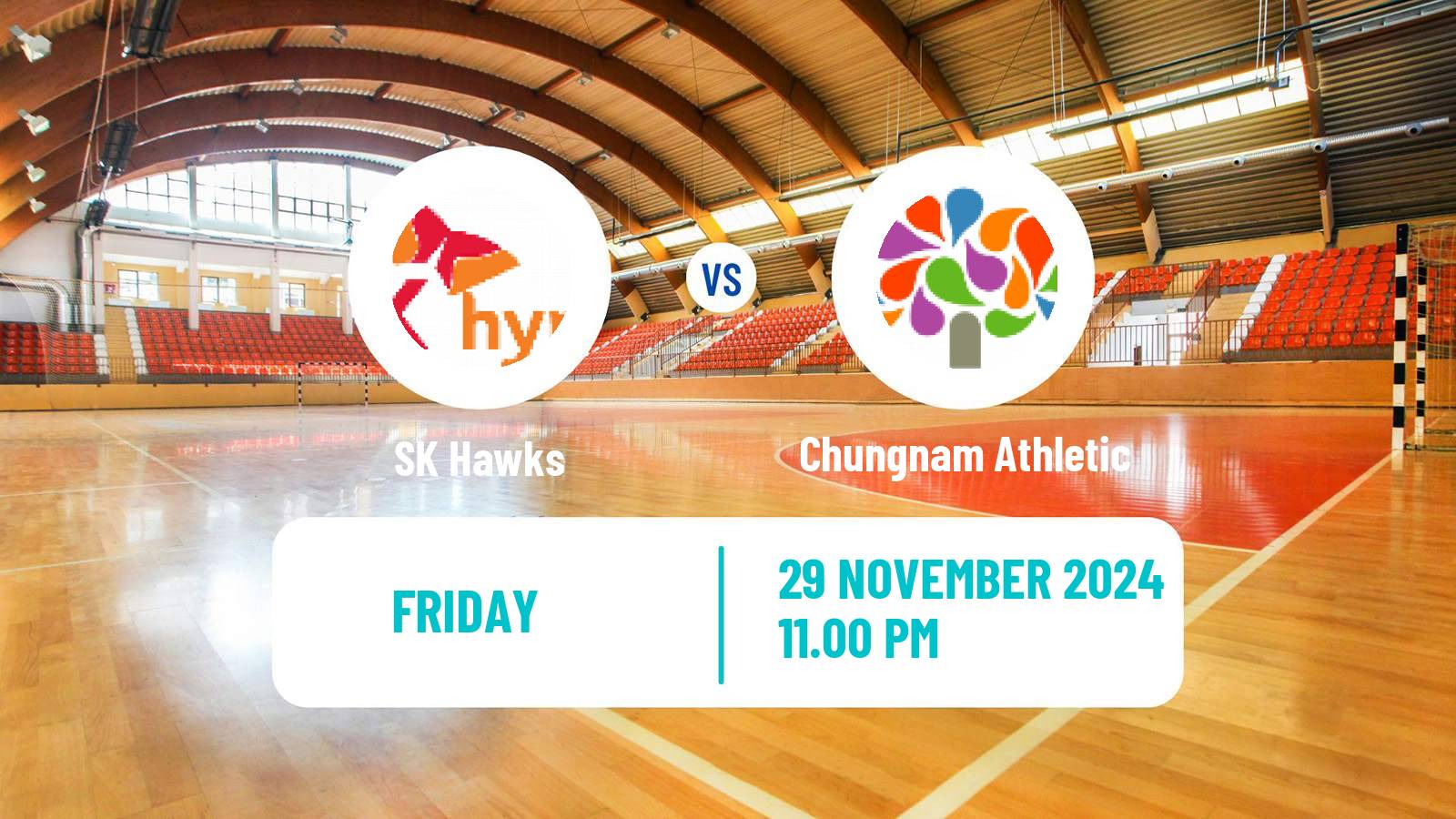 Handball South Korean 1st League Handball SK Hawks - Chungnam Athletic