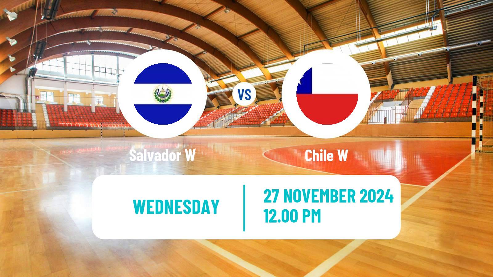 Handball South and Central American Championship Handball Women Salvador W - Chile W