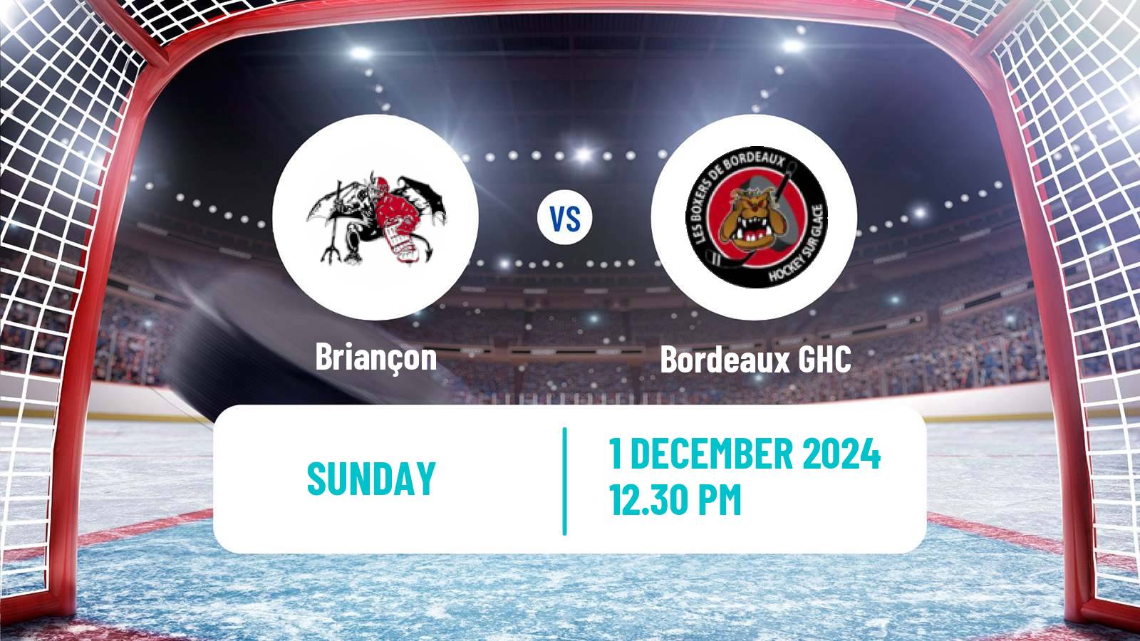 Hockey French Ligue Magnus Briançon - Bordeaux