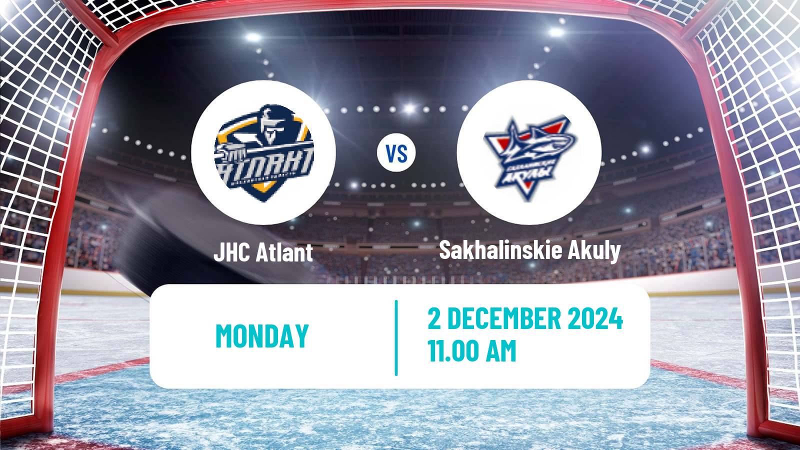 Hockey MHL Atlant - Sakhalinskie Akuly