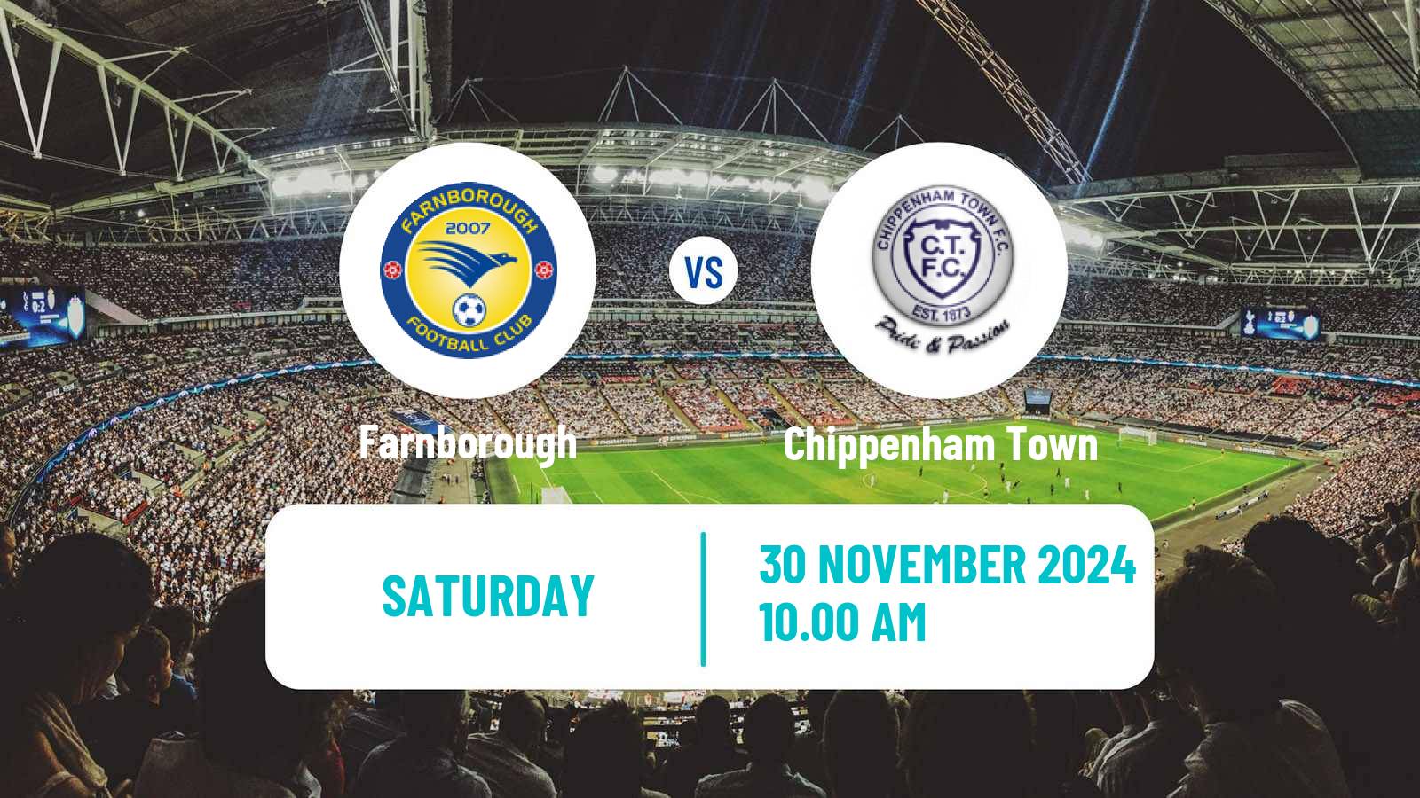 Soccer English National League South Farnborough - Chippenham Town