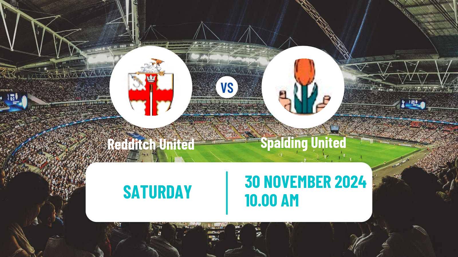 Soccer English Southern League Central Division Redditch United - Spalding United