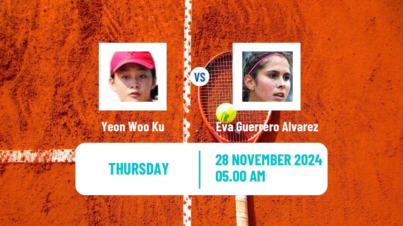 Tennis ITF W35 Lousada 2 Women Yeon Woo Ku - Eva Guerrero Alvarez