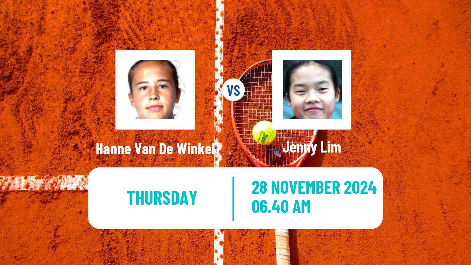 Tennis ITF W35 Lousada 2 Women Hanne Van De Winkel - Jenny Lim