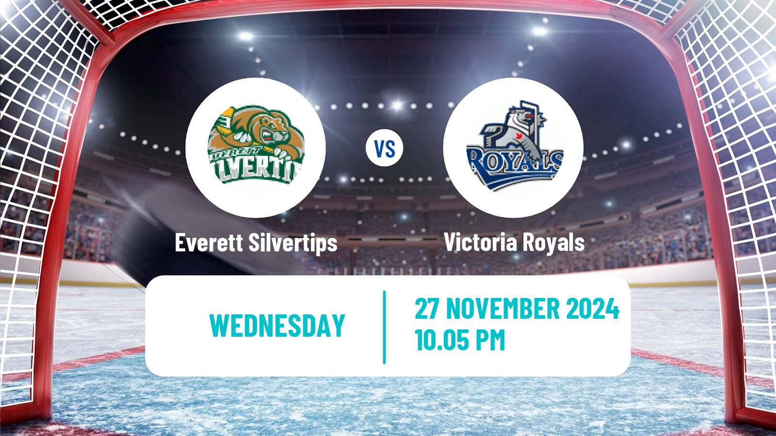 Hockey WHL Everett Silvertips - Victoria Royals