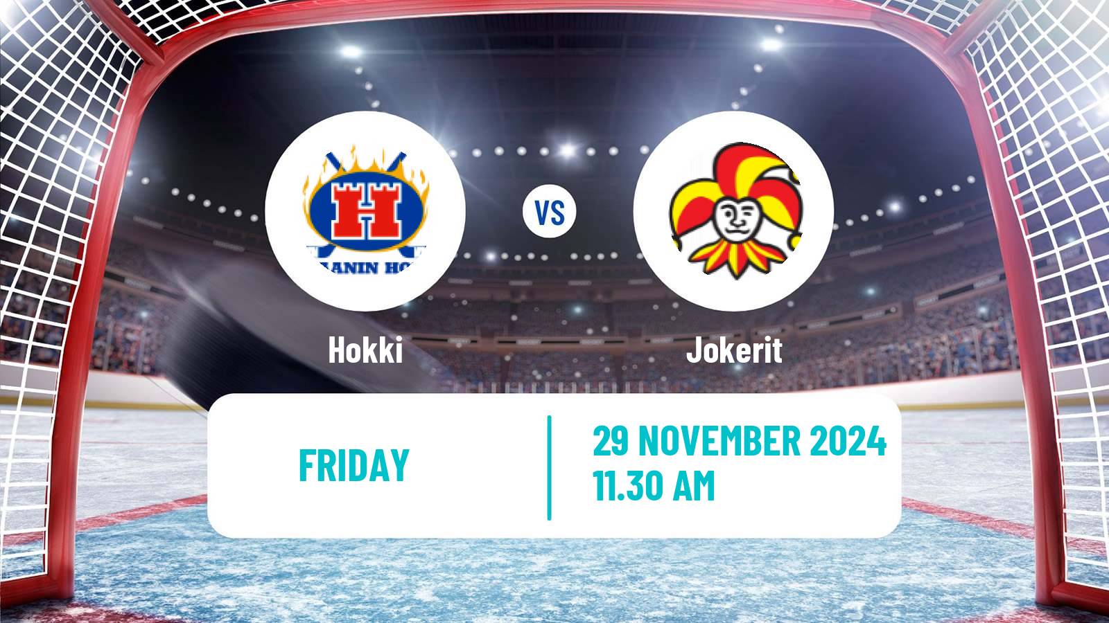 Hockey Finnish Mestis Hokki - Jokerit