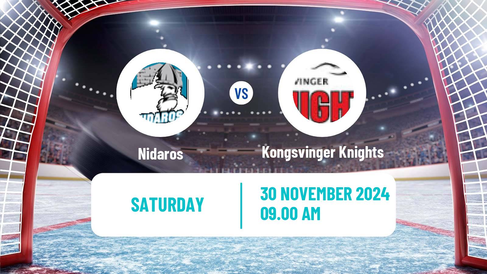 Hockey Norwegian Division 1 Hockey Nidaros - Kongsvinger Knights