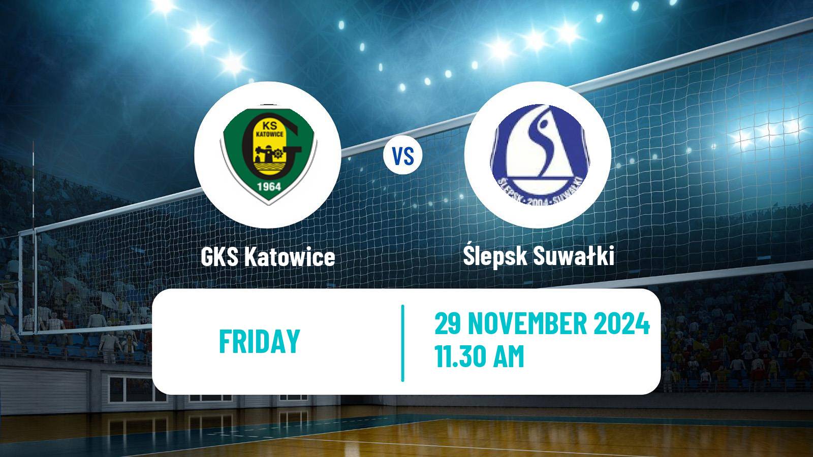 Volleyball Polish PlusLiga GKS Katowice - Ślepsk Suwałki